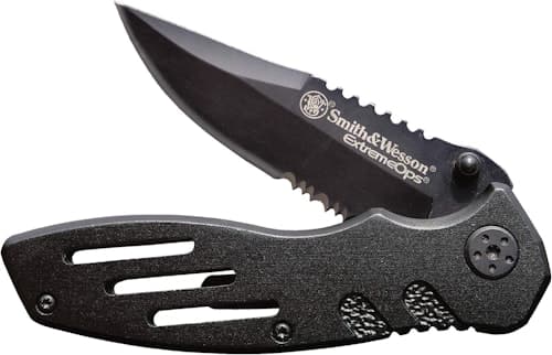 Tactical Knife with 56% Discount: Smith & Wesson Extreme Ops 7.1"