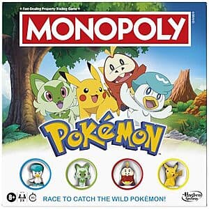 Monopoly: Pokemon Edition Family Board Game for Just $12.70