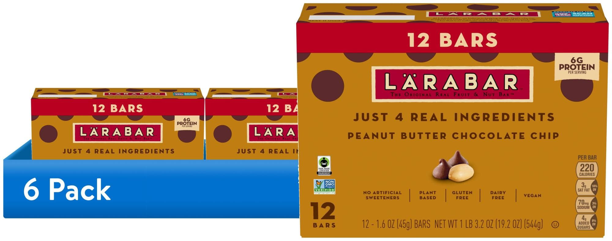 Save 50% on Larabar Peanut Butter Chocolate Chip Bars