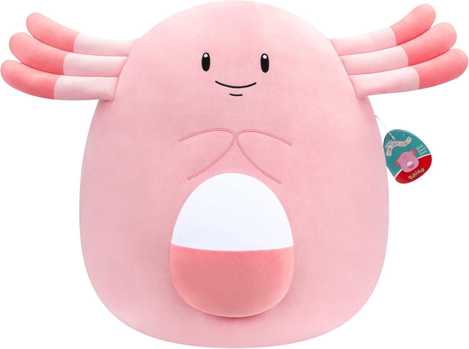 Jumbo Squishmallows Chansey Pokémon Plush - Ultrasoft Official