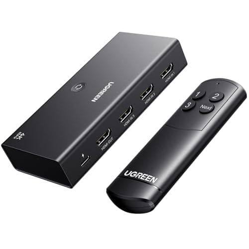 4K@60Hz HDMI Switch with Remote: Seamless Connectivity for Your Devices