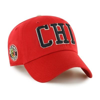 NHL Chicago Blackhawks Clique Hat: Cotton Adjustable Baseball Cap