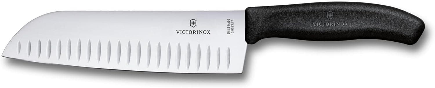 Sharp Santoku Knife - Victorinox Swiss Classic 7-Inch