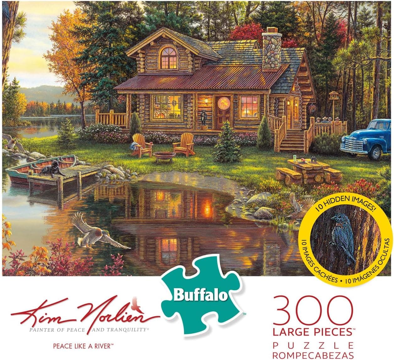 Immerse Yourself in Nature's Tranquility with the Buffalo Games Puzzle