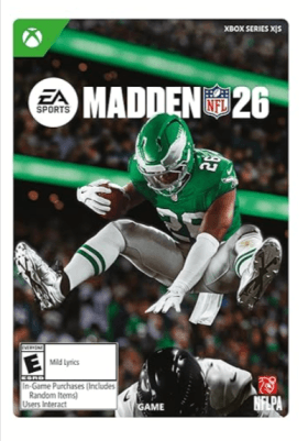Madden NFL 26 (Xbox Series X|S, Digital) Amazon