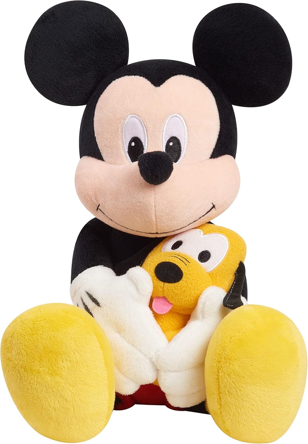 Snuggle Up with Disney's Iconic Duo - Mickey and Pluto Plushie