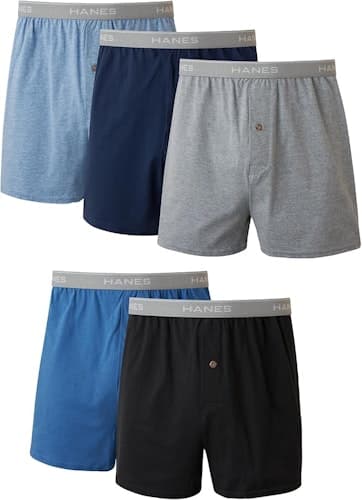 Hanes Men's Exposed Waistband 5-Pack - 21% Off