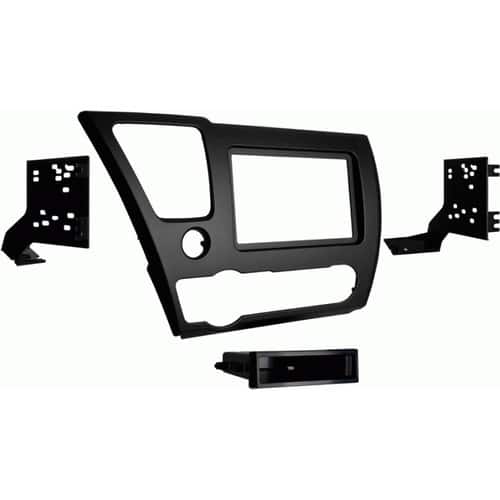 Metra - Dash Kit for Select 2013-2015 Honda Civic DIN - Black