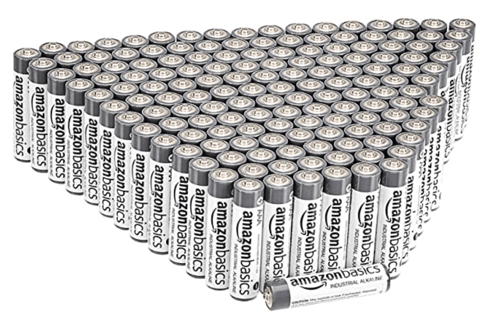 250-Pack Amazon Basics AAA Industrial Alkaline Batteries Amazon