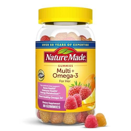 80-Count Nature Made Womens Gummy Multivitamins Amazon