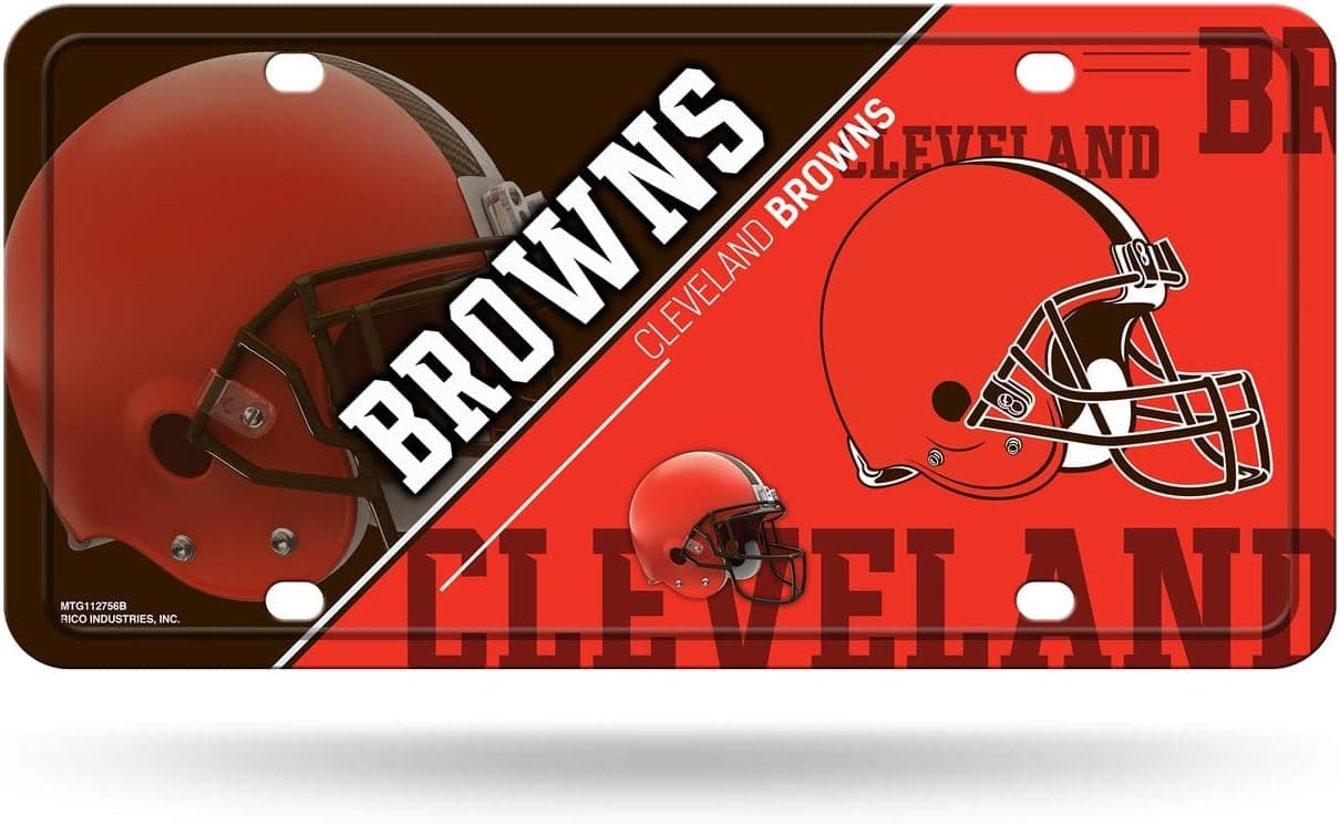 Cleveland Browns Split Metal NFL Tag