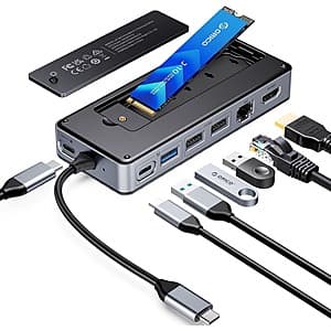 ORICO's Versatile USB-C Docking Station: Expand Your Connectivity