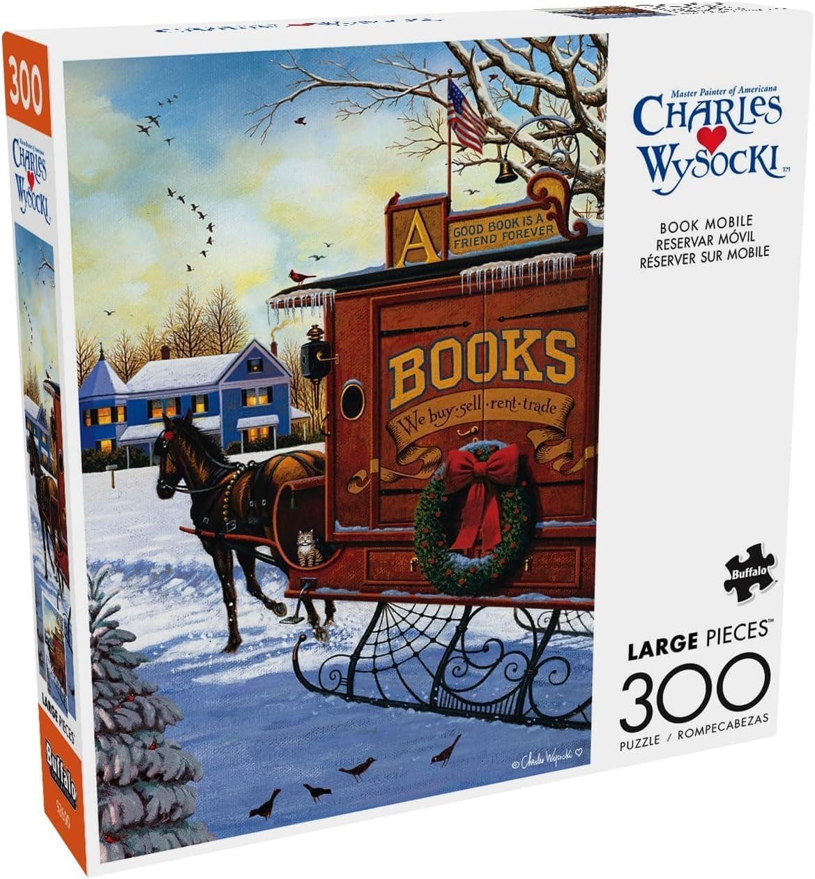 Enjoy the Holiday Spirit with Buffalo Games Jigsaw Puzzle