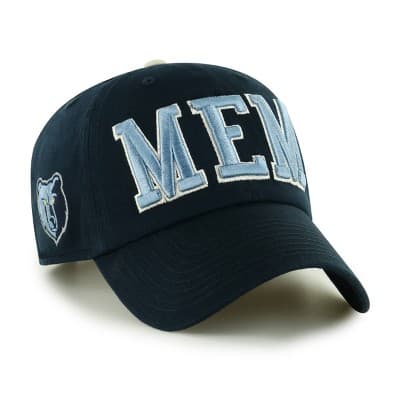 NBA Memphis Grizzlies Clique Hat: Cotton Adjustable Team Logo Cap
