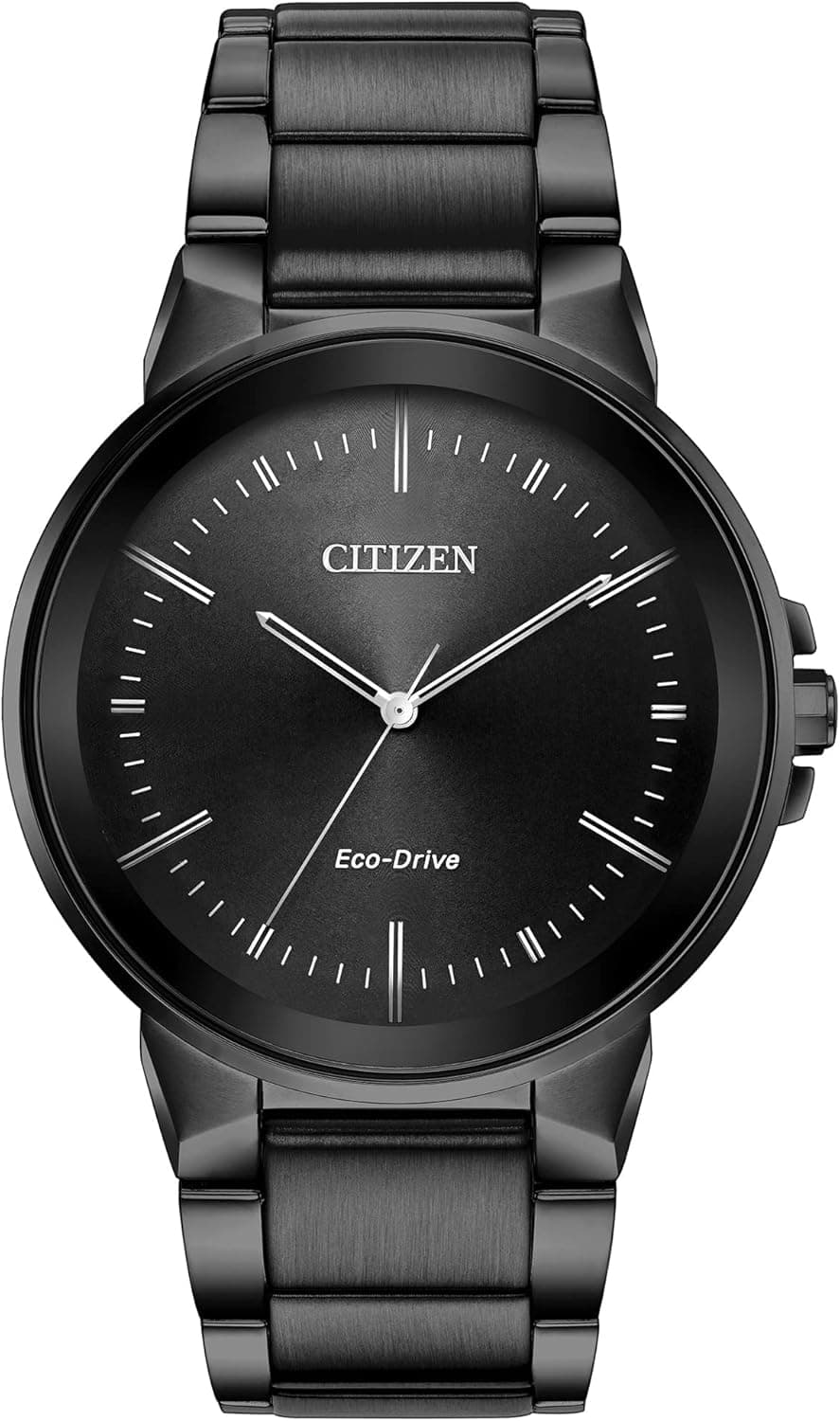 Eco-Friendly Citizen Watch: Modern Axiom in Sleek Gray