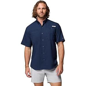 Columbia Men’s PFG Tamiami II Short Sleeve Shirt from $18.90