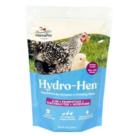 Manna Pro Hydro-Hen 3-in-1 Water Supplement 8oz