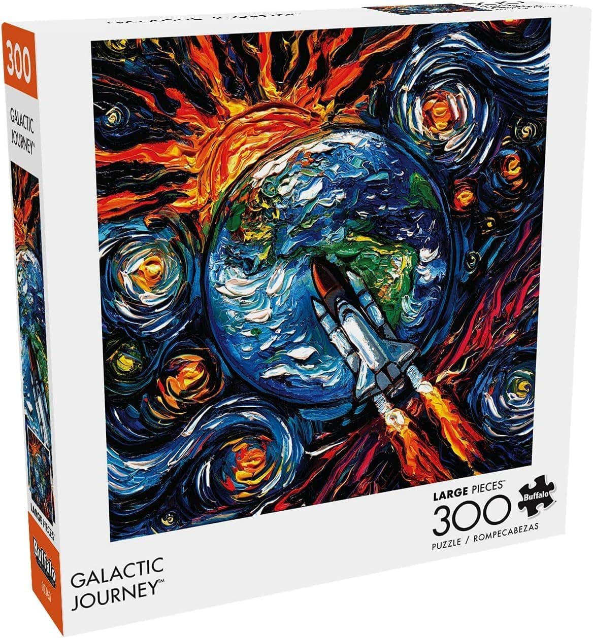 Galactic Puzzle Adventure: Buffalo Games Jigsaw for Adults