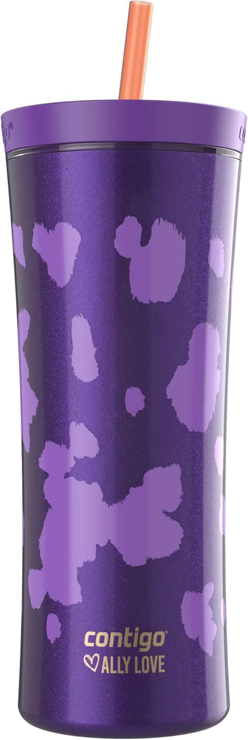 Contigo Shake & Go Tumbler - Leak-Proof, 20oz, Violet