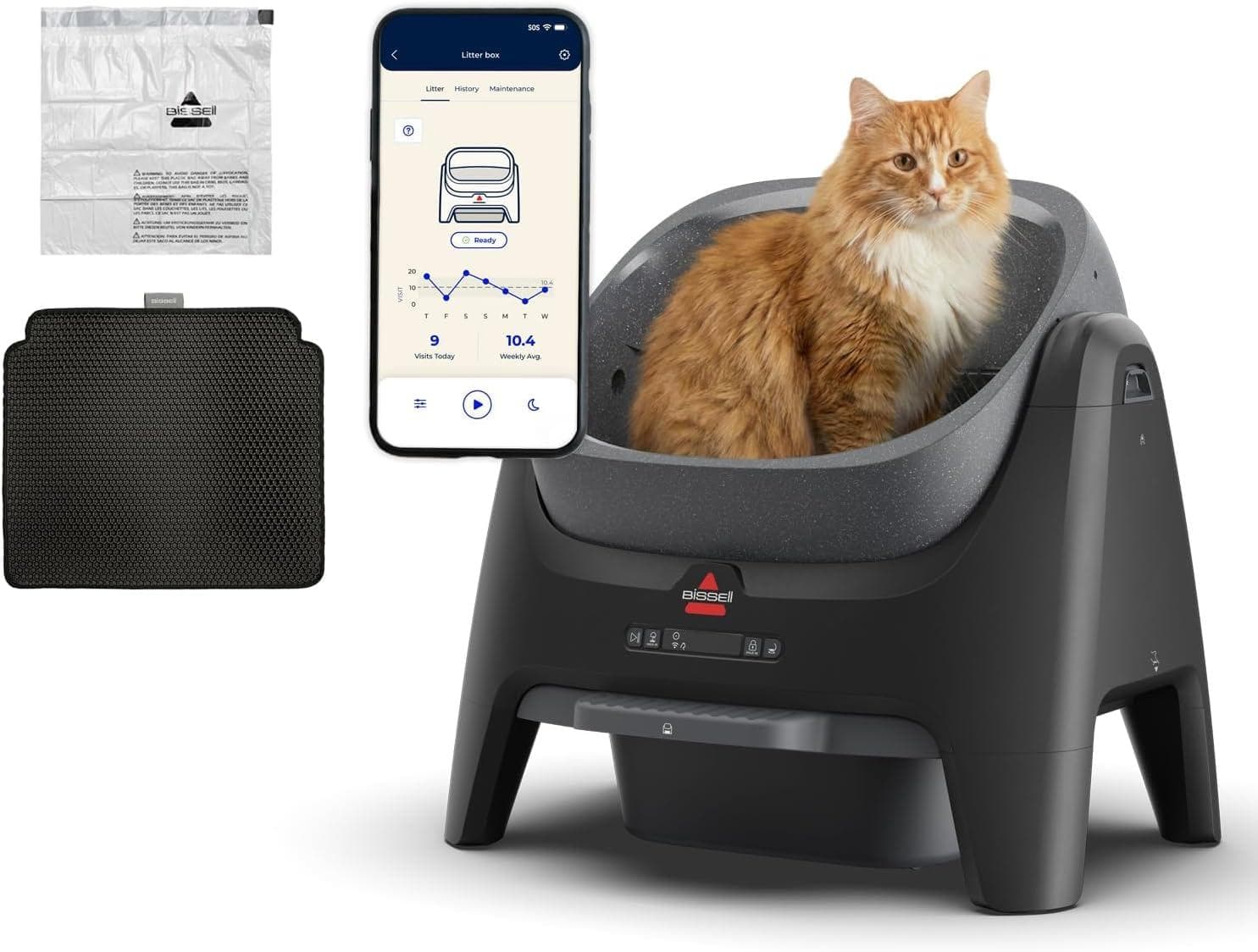 BISSELL Automated Cat Litter Box with Odor Control, 25% Off