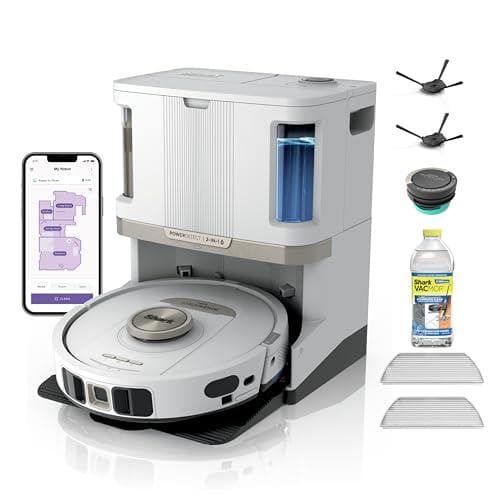 Shark Self-Empty, Self-Refill & Self-Clean Robot Vacuum and Mop