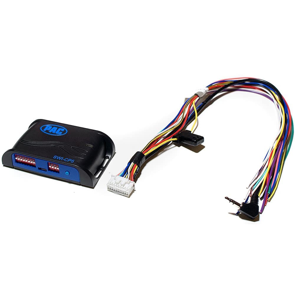 PAC - Steering Wheel Control Interface for Select Vehicles - Black/Blue