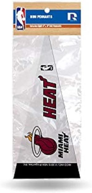 Bring the NBA Miami Heat Spirit Home with This Pennant Set