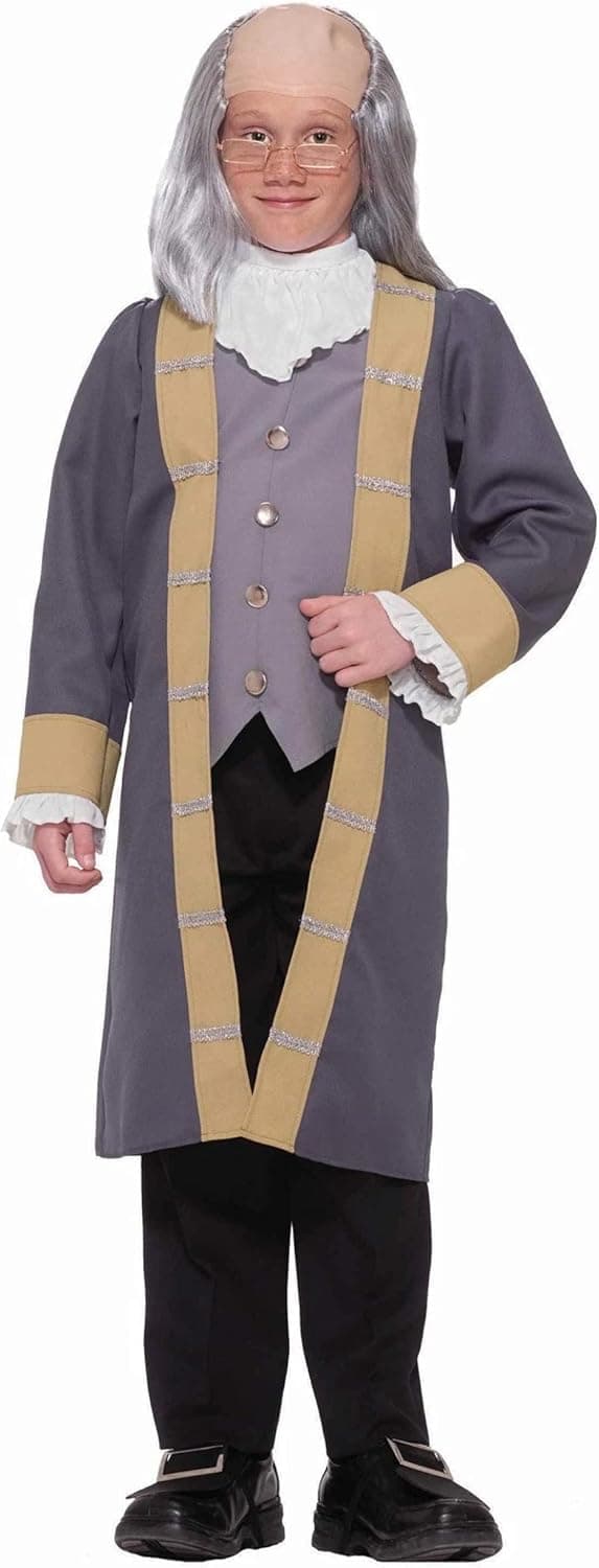 Kids' Benjamin Franklin Costume - 23% Off