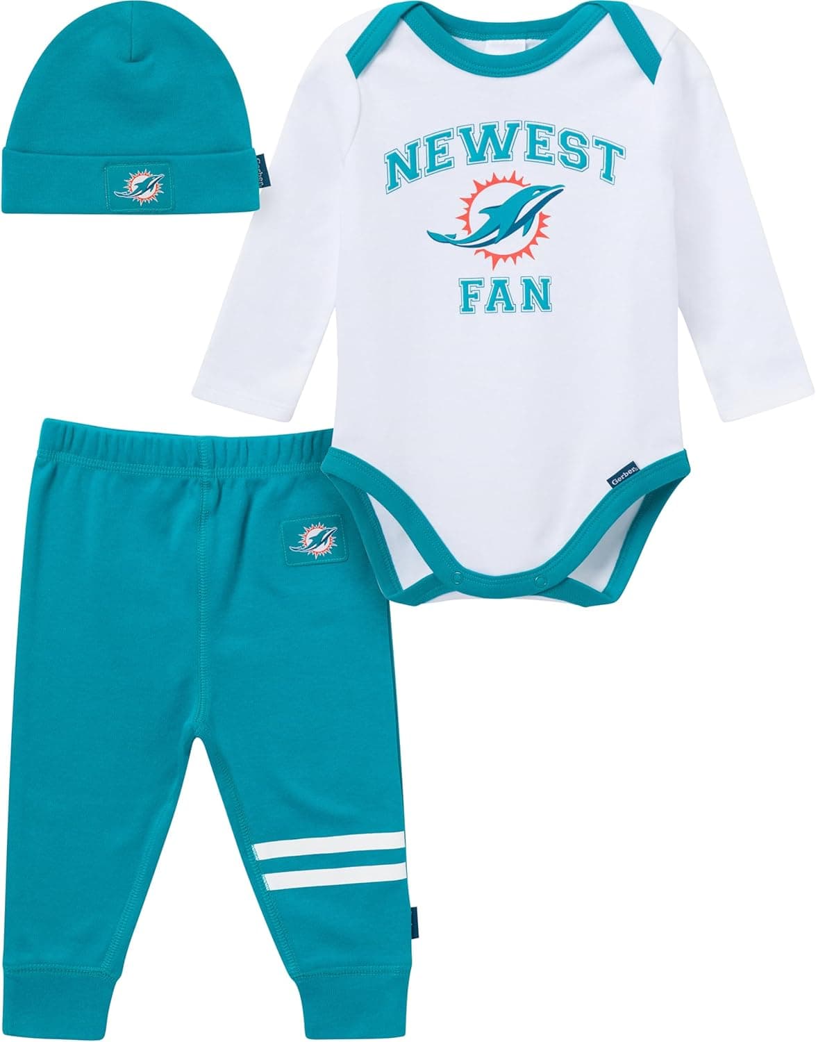 Cheer on the Dolphins with Adorable NFL Baby Outfit