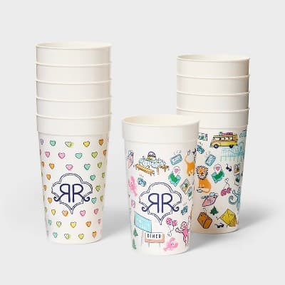 10ct Souvenir Cups - Roller Rabbit x Target