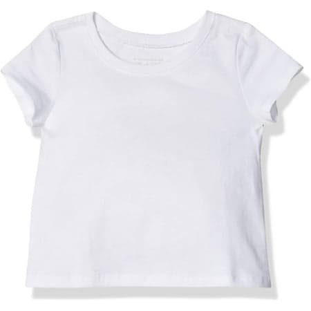 The Children's Place Toddler Girls Short Sleeve Layering T-Shirt, Sizes 9M-5T