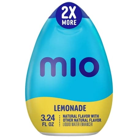 mio Lemonade Naturally Flavored with other natural flavor Liquid Water Enhancer, 3.24 fl oz Bottle