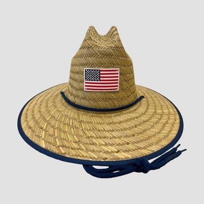 Men's Americana Flag Lifeguard Hat - Multicolor