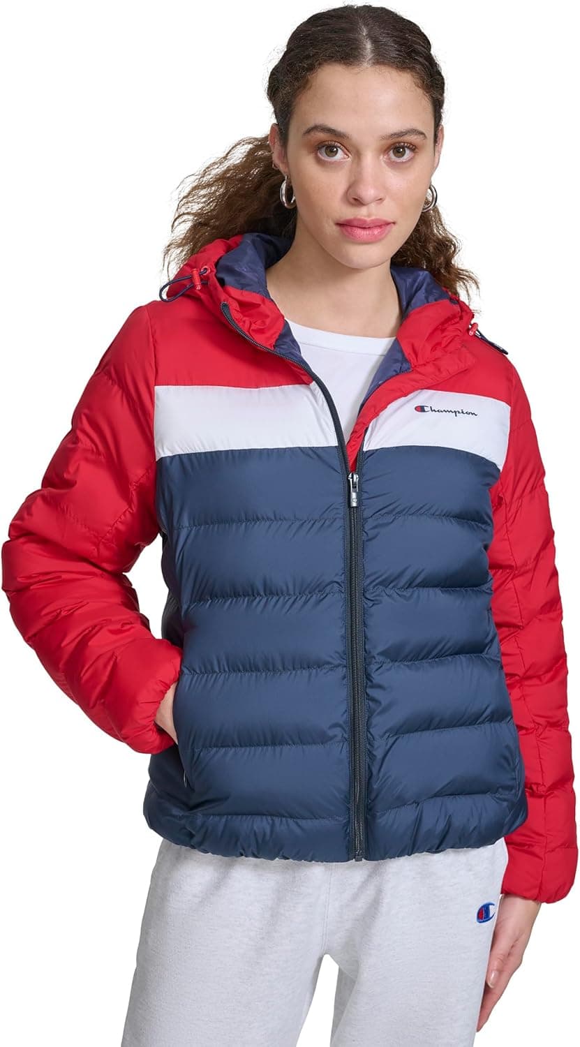 Warm & Cozy Champion Women's Quilted Puffer Jacket