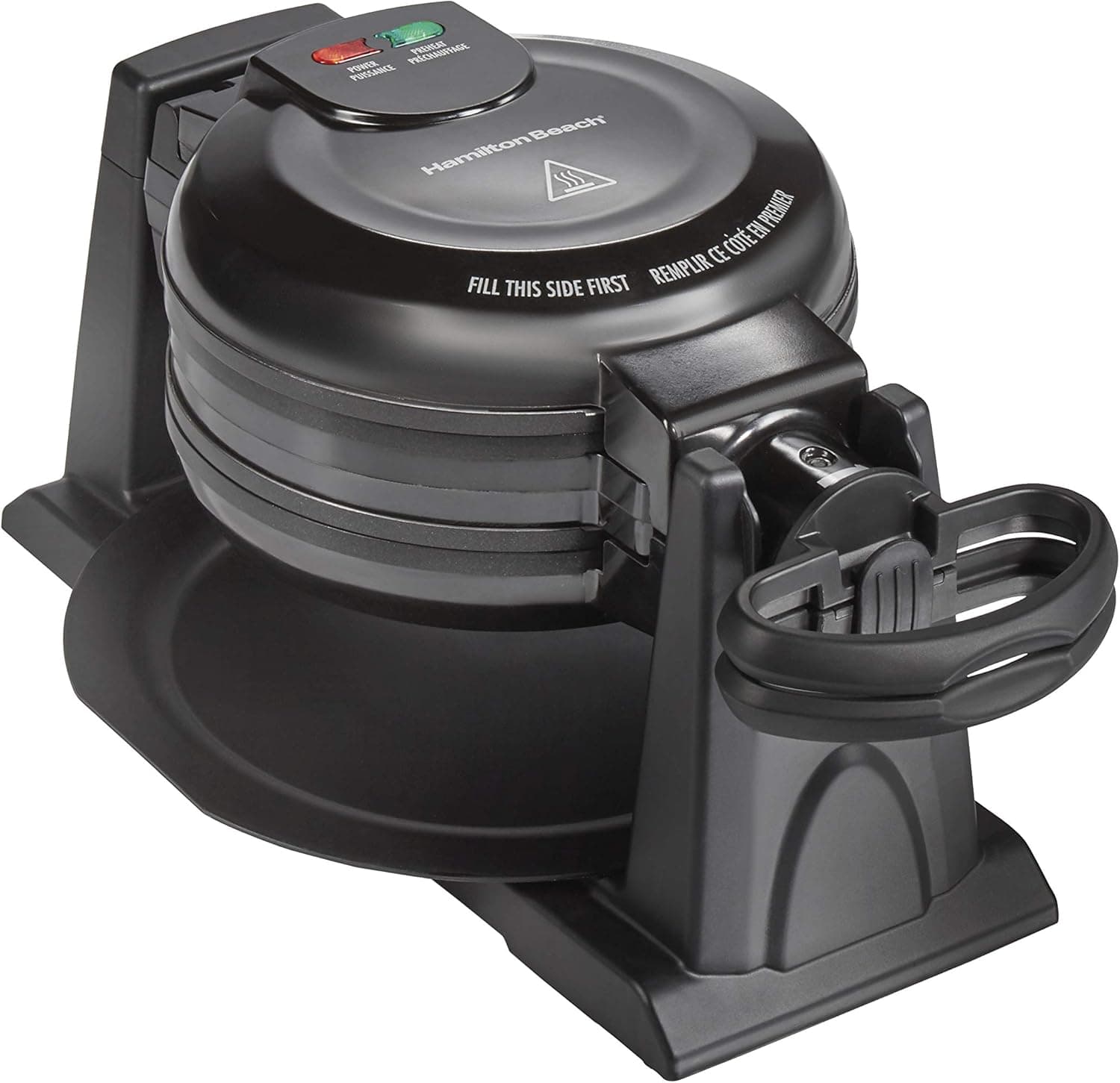 Indulge in Fluffy Waffles with the Hamilton Beach Belgian Waffle Maker