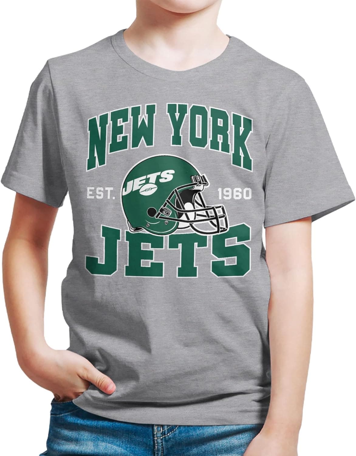 Junk Food Clothing x NFL - New York Jets Kids Tee