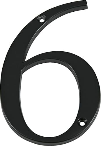 Hillman House Number Plaque - 83% Off