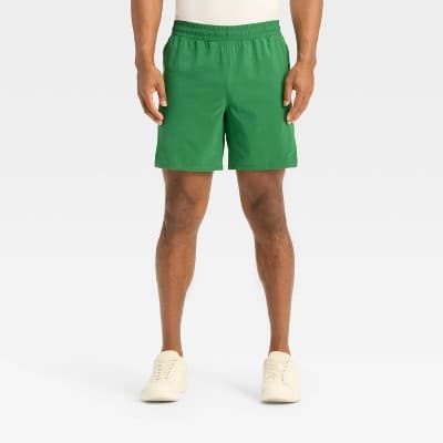 Men's Big Active Light Unlined Run Shorts 7" - All In Motion™ Green 2XL