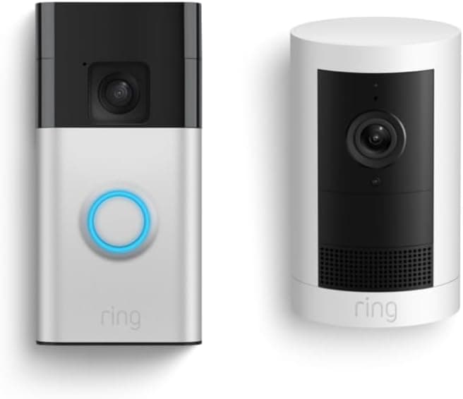 Smart Home Bundle: Ring Doorbell and Outdoor Cam