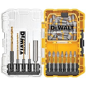 DeWALT 40-Pc Driving & Drill Bit Set with Adapter & Case