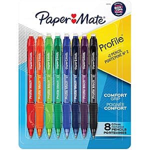 Grab Precision Pencils: Paper Mate Profile Mechanical Pencils 8-Pack