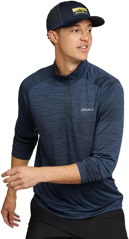 Eddie Bauer Men's Insulated Quarter-Zip at 54% Off