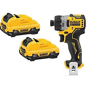 Save 40% on DEWALT 12V Brushless Screwdriver with 2 Batteries