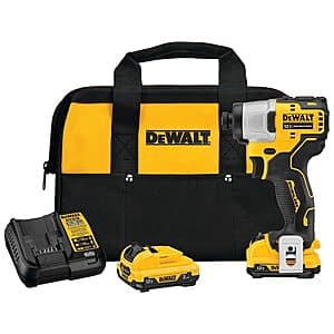 DEWALT 12V Brushless Impact Driver Kit + Bonus 3Ah Battery