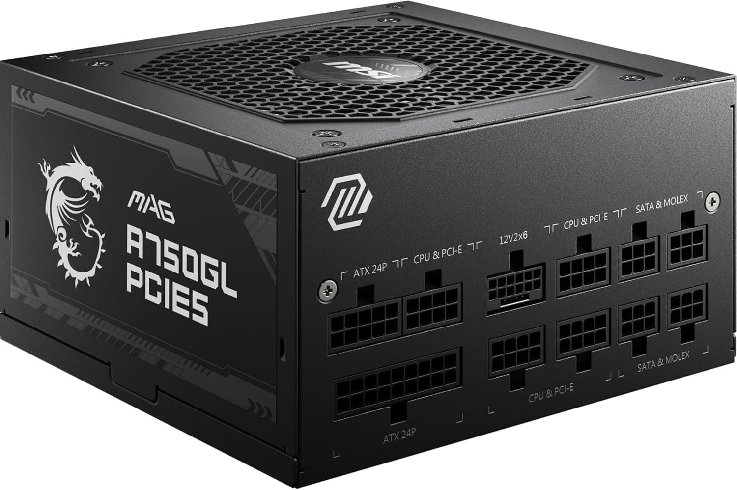 Power Your Rig with the MSI MAG A750GL PCIE 5.0 80 GOLD 750W Power Supply