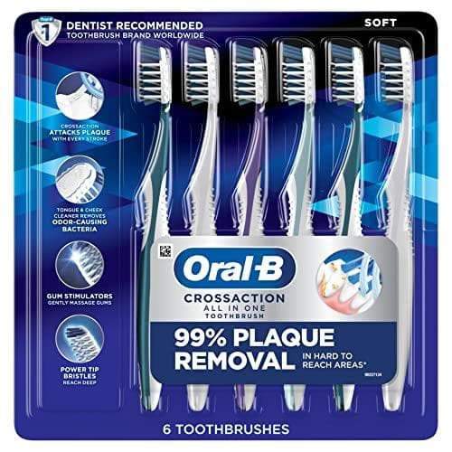 Oral-B Pro Health CrossAction Toothbrushes (6-Pack)