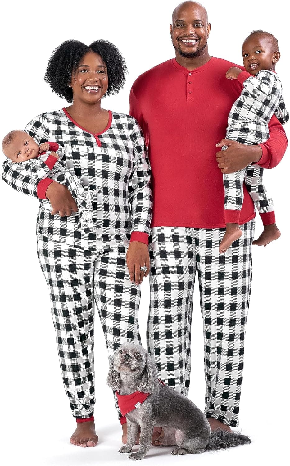 Cozy Family Matching Pajamas: 50% Off Gerber Buffalo Check Set