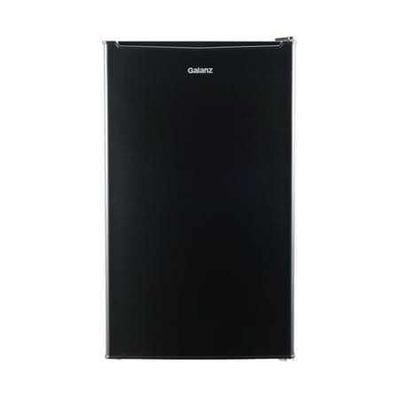 Galanz 3.3 Cu ft One Door Mini Fridge, Black Estar, New