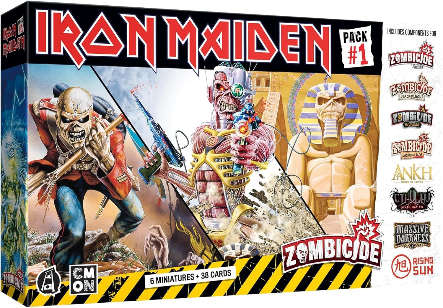Unleash Your Inner Zombie Hunter with Zombicide Iron Maiden Character Pack