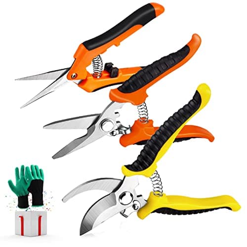 3-Pack Pruning Shears & Garden Gloves Only $9 on Amazon
